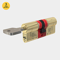 Key Operated Lock in Brass
