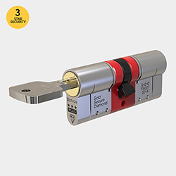 Key Operated Lock in Dual Colour