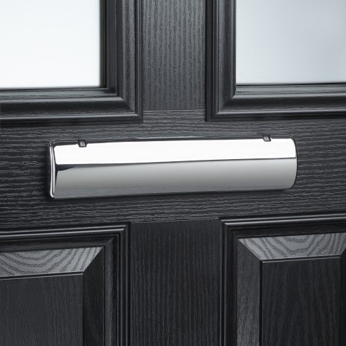 chrome letter square